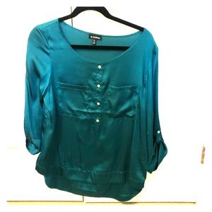 Jewel green blouse